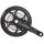 Kurbelgarnitur `Shimano FCM 521` schwarz