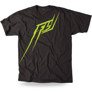 Fly Racing T-Shirt F-L-Y-GHT schwarz-grün