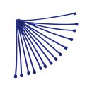  Kabelbinder 3,6 x 180 mm Set 100 Stück Blau