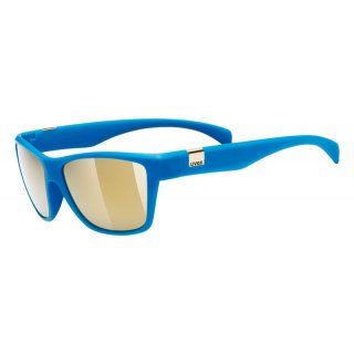 Uvex Copper S3 Lifestyle Sonnenbrille Blue Matt Mirorred