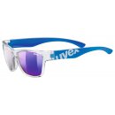 Uvex Sportsstyle 508 Kinder Sonnenbrille Clear Blue Mirrored