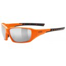 Uvex Sportstyle 219 Sonnenbrille Orange Black Mirrored