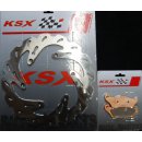 KSX Racing Bremsscheibenset Kawasaki KX/F 06- vorn