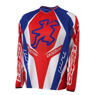 Hebo Pro Trial Jersey Blue Red