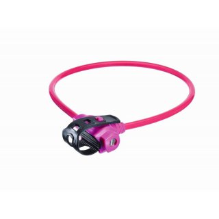 Kinder-Kabelschloß Trelock KS 211/75 pink