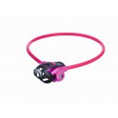 Kinder-Kabelschloß Trelock KS 211/75 pink