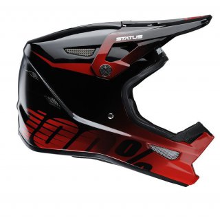 100% Status DH/BMX Helmet Selecta Red