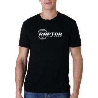 Raptor Bicycle Factory T-Shirt Black