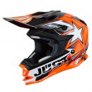 JUST1  J32 PRO Kinder MX Helm Moto X Orange