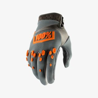 100% Airmatic Glove MX / MTB Handschuh Orange Grey