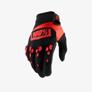 100% Airmatic Glove MX / MTB Handschuh Black Red