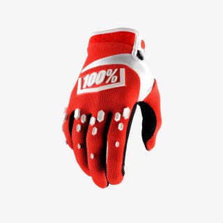100% Airmatic Glove MX / MTB Handschuh White Red
