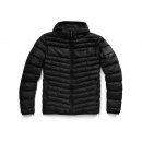 100% Delta 1 puffer hooded full-zip jacket