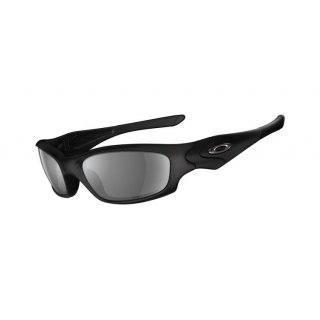 Oakley Straight Jacket Matte Black w/ Grey Polarized Sonnenbrille