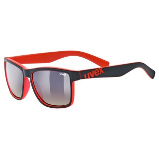 Uvex LGL 39 Lifestyle Sonnenbrille Red Matt White Mirorred