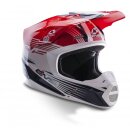 EVS  T5 WORKS Helm Red Blue White