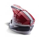 EVS  T5 WORKS Helm Red Blue White