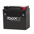 Iboxx Motorrad Gel Batterie YTX7L-BS, 12 Volt, 6 Ah,...