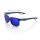 100% Centric - Mirror Lense Polished Translucent Blue verspiegelte Sonnenbrille