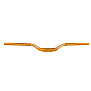 Azonic Flow Handle Bar 31.8/750mm 2 inch Rise Orange  MTB Lenker