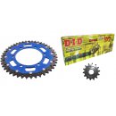 Factory Stahl Alu/DID 520 VX2 Kettenkit Blau KTM SX/ EXC 98-