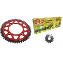 Factory Stahl Alu/DID 520 VX2 Kettenkit Rot Suzuki RM/Z...