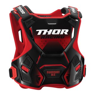 Thor Guardian MX Brustpanzer Black Red