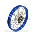 Speichenrad (Felge 1,50x16 Alu blau, Nabe Alu Tuning,...