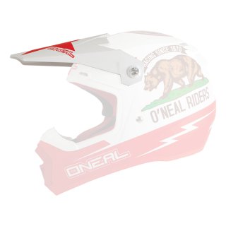 Oneal A**Spare Visor 5Series California Helmet white/red