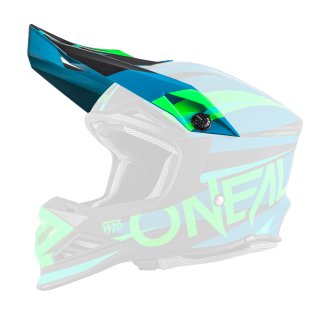 Oneal A**Spare Visor 8Series Helmet AGGRESSOR blue/neon green