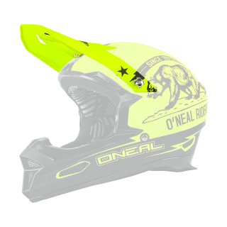 Oneal A**Spare Visor Fury RL Helmet CALIFORNIA black/neon yellow
