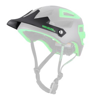 Oneal A**Spare Visor PIKE Helmet black/green