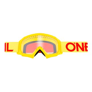 Oneal B-10 Youth Goggle SOLID hi-viz/red