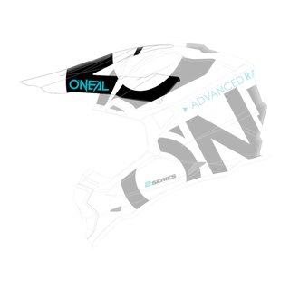 Oneal Spare Visor 2SERIES RL Helmet SLICK white/black