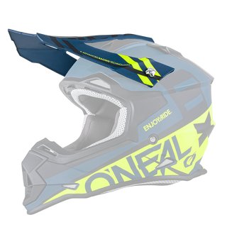 Oneal Spare Visor 2SERIES RL Helmet SPYDE black/hi-viz