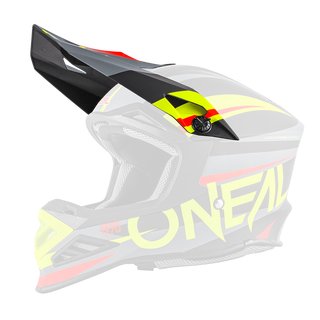 Oneal Spare Visor 8Series Helmet AGGRESSOR black/hi viz yellow