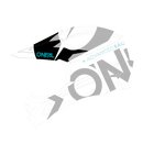 Oneal Spare Visor BACKFLIP RL2 Helmet SLICK white/black
