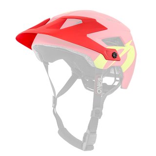 Oneal Spare Visor Defender 2.0 Helmet SOLID red