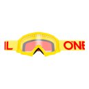 Oneal B-10 Youth Goggle SOLID neon yellow/red