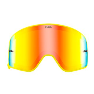 Oneal B-50 Goggle yellow SPARE LENS radium red