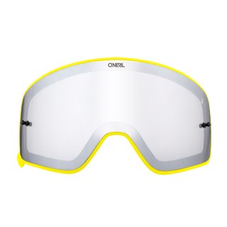 Oneal B-50 Goggle yellow SPARE LENS silver mirror