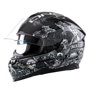 Oneal CHALLENGER Street Helmet Fidlock CRANK black/white XXL (63/64 cm)