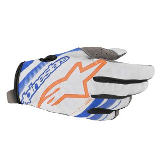 Alpinestars Radar MX Handschuhe Blue White Orange