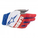 Alpinestars Racefend MX Handschuhe Blue White Red
