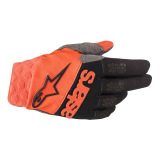 Alpinestars Racefend MX Handschuhe Orange Fluo