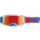 Fly Racing MX Enduro Brille Zone Pro rot-weiß-blau...