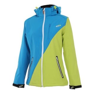 Ghost Softshell Jacket lady blue/green/white 