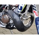 H-ONE Auspuff Birne Schutz Carbon XXL  für KTM / Husqvarna 17- Originalform