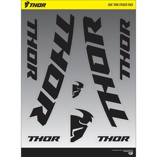 Thor Stickerbogen 9"x13"