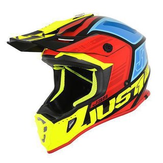Just One MX Helm Blade J38 Blue Yellow Red